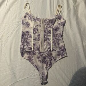 Free people night rhythm body suit